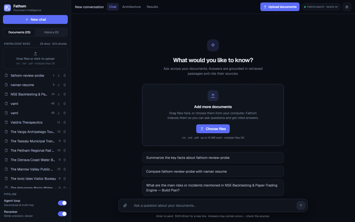 Fathom: Chat